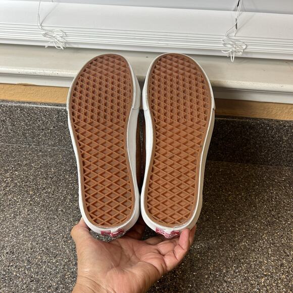 Vans Scotchguard Classic Mens 8.5 Rust Suede Skate Sneaker Shoes Lace Up Low Top - Picture 10 of 11